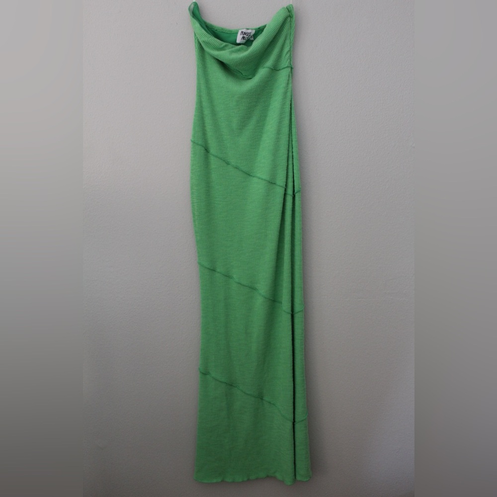 PRINCESS POLLY Maxi Green Dress